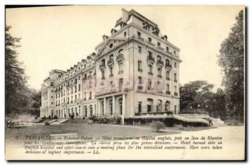 Cartes postales Versailles Trianon Palace