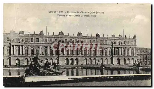 Cartes postales Versailles Terrasse du Chateau