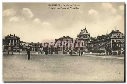 Ansichtskarte AK Versailles Facade du Chateau