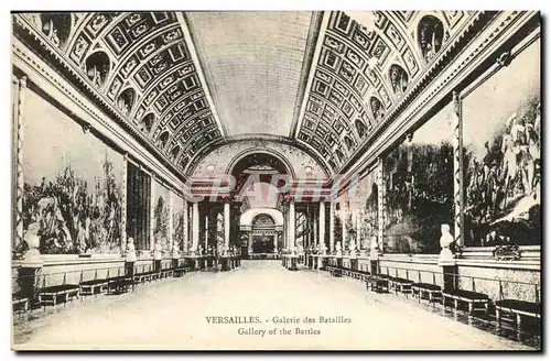 Ansichtskarte AK Versailles Galerie des Batailles