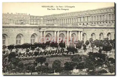 Cartes postales Versailles Le Parc L Orangerie