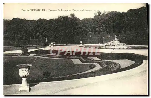 Cartes postales Versailles Parterre de Latone