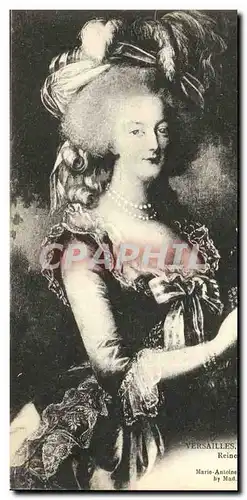 Ansichtskarte AK Versailles Marie Antoinette Reine de France