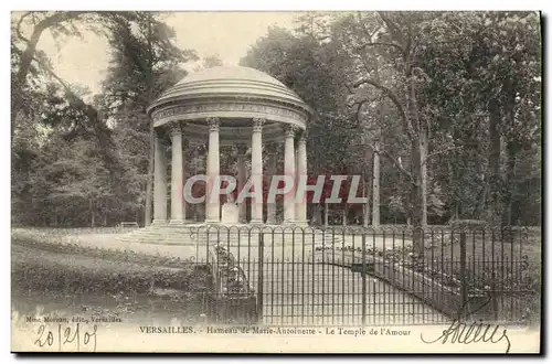 Ansichtskarte AK Versailles Hameau de Marie Antoinette le Temple de L Amour