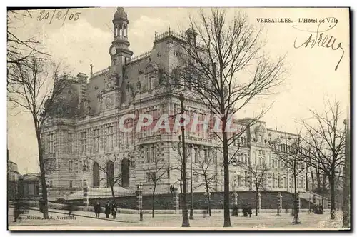 Cartes postales Versailles L Hotel de Ville