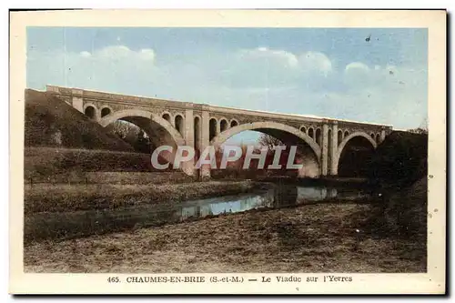 Cartes postales Chaumens En Brie Le Viaduc sur