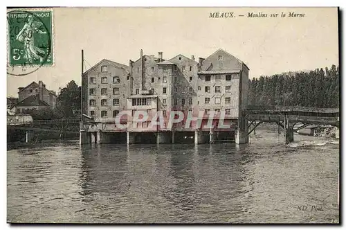 Cartes postales Meaux Moulins sur la Marne