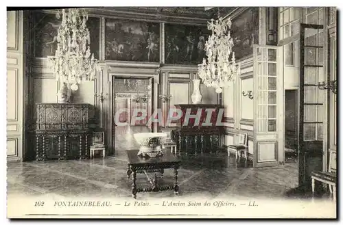 Cartes postales Palais de Fontainebleau L Ancien Salon des Offciers