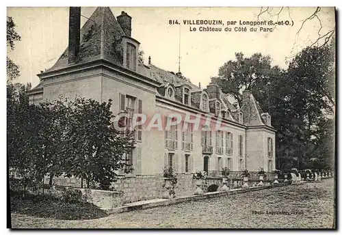 Cartes postales Villebouzin par Longpont Le Chateau du Cote du Parc