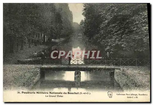 Cartes postales Poudrerie Militaire Nationale du Bouchet Le grand vivier