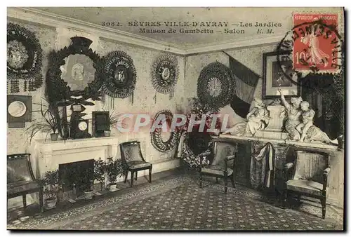 Cartes postales Sevres Ville D Avray Les Jardies Maison de Gambetta