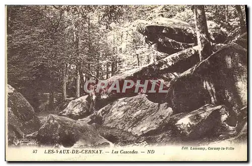 Cartes postales Les Cascades des Vaux de Cernay