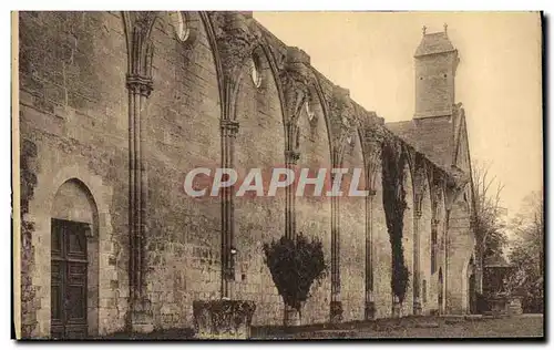 Ansichtskarte AK Abbaye de Royaumont Asnieres sur Oise Ruines de l abbatiale Mur meridional