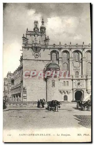 Cartes postales St Germain et Laye Le Donjon