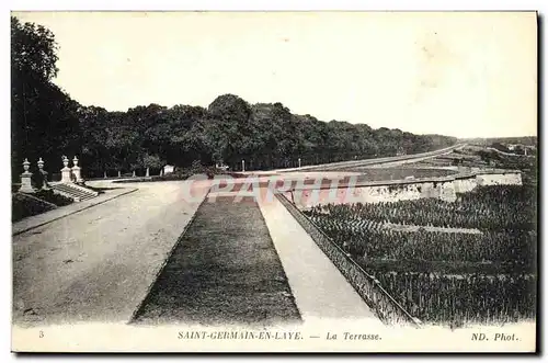 Cartes postales St Germain et Laye La Terrasse