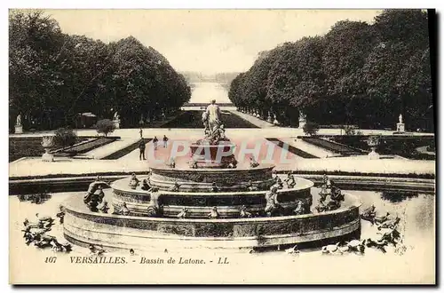 Cartes postales Versailles Bassin de Latone