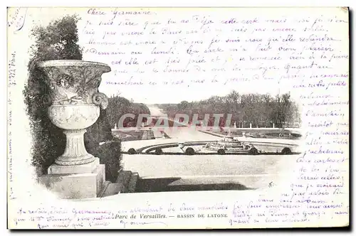 Cartes postales Versailles Chateau Bassin de Latone