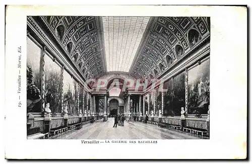 Cartes postales Versailles La Galerie Des Batailles