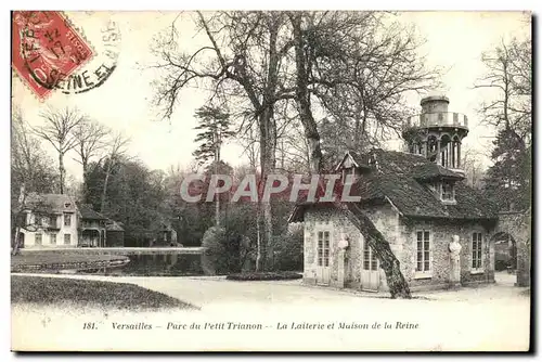 Cartes postales Versailles Parc du Petit Trianon La Laiterie et Maison de La Reine