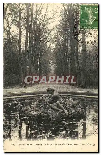 Cartes postales Versailles Bassin de Bacchus Ou De L Automne par Marsy