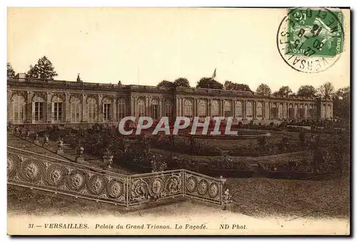 Ansichtskarte AK Versailles Palais du Grand Trianon La Facade