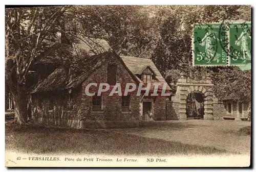 Cartes postales Versailles Parc du Petit Trianon La Ferme