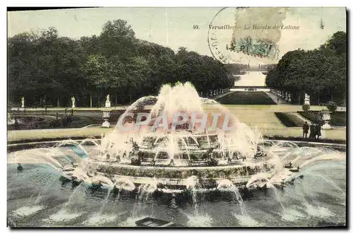 Cartes postales Versailles Le Bassin de Latone