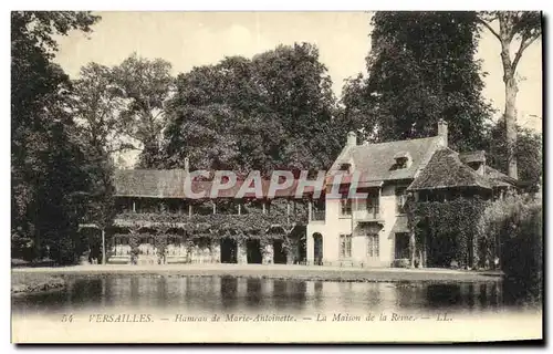 Cartes postales Versailles Hameau De Marie Antoinette La Maison de La Reine