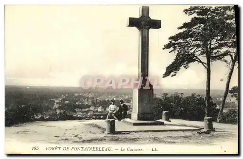 Cartes postales Foret De Fontainebleau Le Calvaire