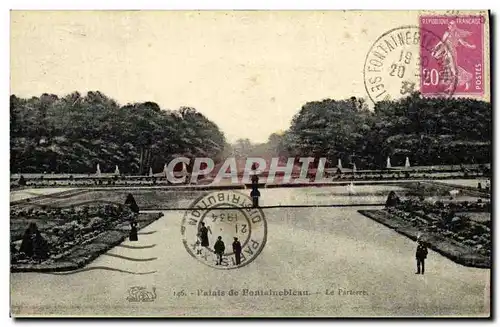 Ansichtskarte AK Palais De Fontainebleau Le Parterre