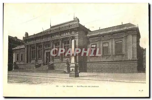 Ansichtskarte AK Le Havre Le Palais De Justice