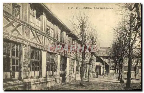 Cartes postales Rouen Aitre Saint Maclou