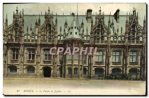 Cartes postales Rouen Le Palais De Justice