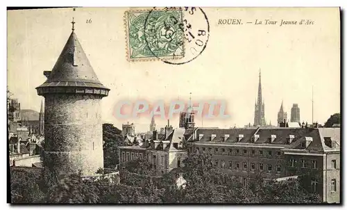 Cartes postales Rouen La Tour Jeanne D Arc