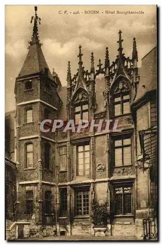 Cartes postales Rouen Hotel Bourgtheroulde