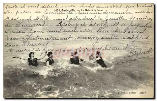 Cartes postales Quiberville Le Bain A La Lame Femmes