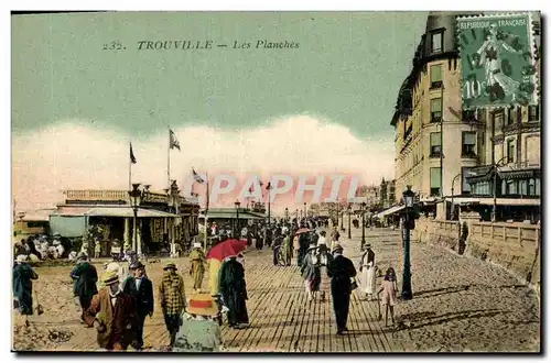 Cartes postales Trouville Les Planches