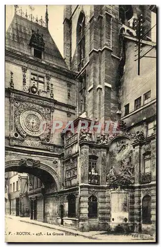 Cartes postales Rouen La Grosse Horloge