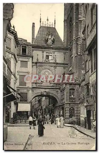 Cartes postales Rouen La Grosse Horloge