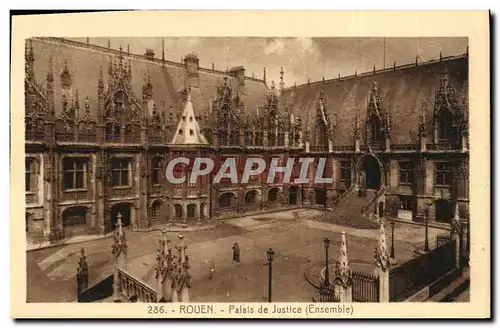 Cartes postales Rouen Palais De Justice