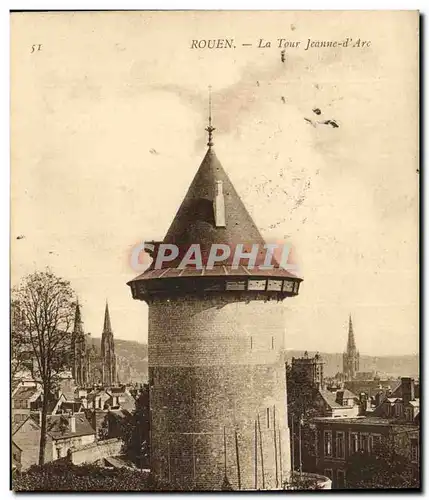 Cartes postales Rouen La Tour Jeanne d Arc