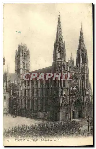 Cartes postales Rouen L Eglise Saint Ouen