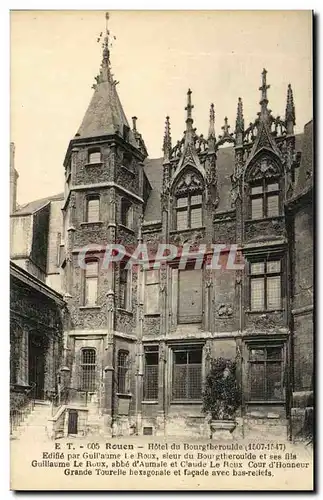 Cartes postales Rouen Hotel Du Bourgtheroulde