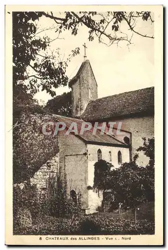 Ansichtskarte AK Chateaux des Allinges Vue Du Nord