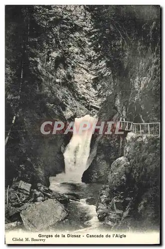 Ansichtskarte AK Gorges De La Diosaz Cascade De L Aigle