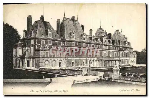 Cartes postales Eu Le Chateau Cote Du Parc