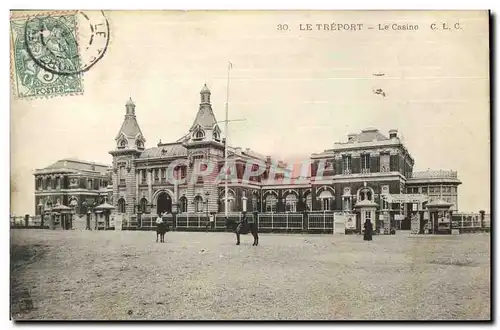 Cartes postales Le Treport Le Casino Poneys