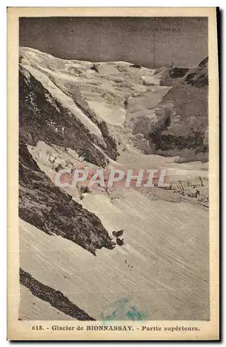 Cartes postales Glacier de Bionnassay Partie superieure