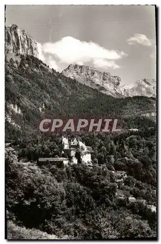 Cartes postales Comme un nid d al=igles de Chateau de Saint Bernard de Menthon