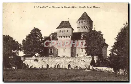 Ansichtskarte AK Lovagny Chateau de Montrottier Musee Leon Mares